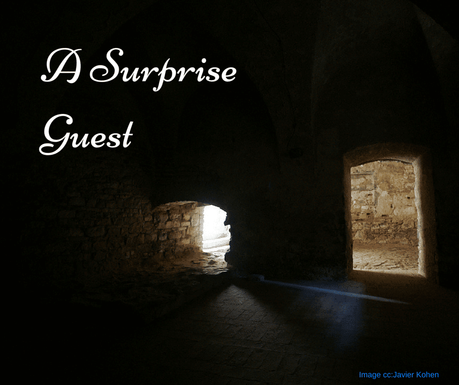 A surprise guest