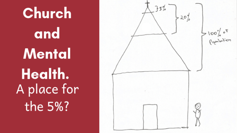 Church and Mental Health. A place for the 5 percent