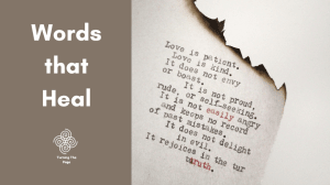 Words that heal