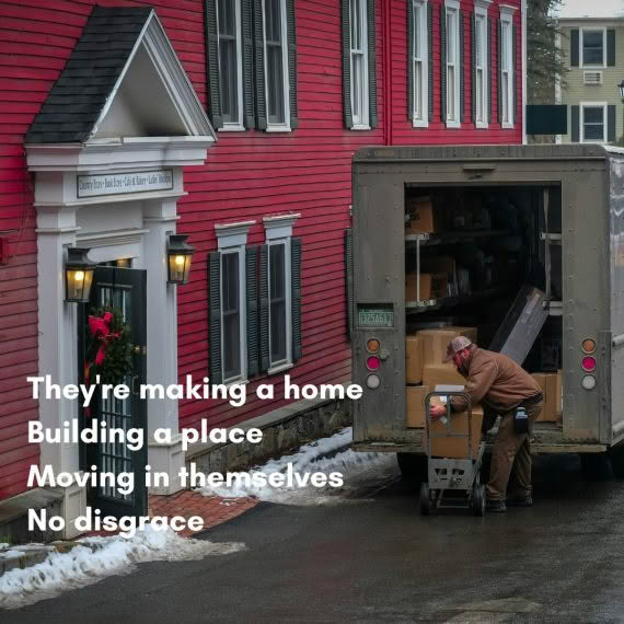 They're making a home