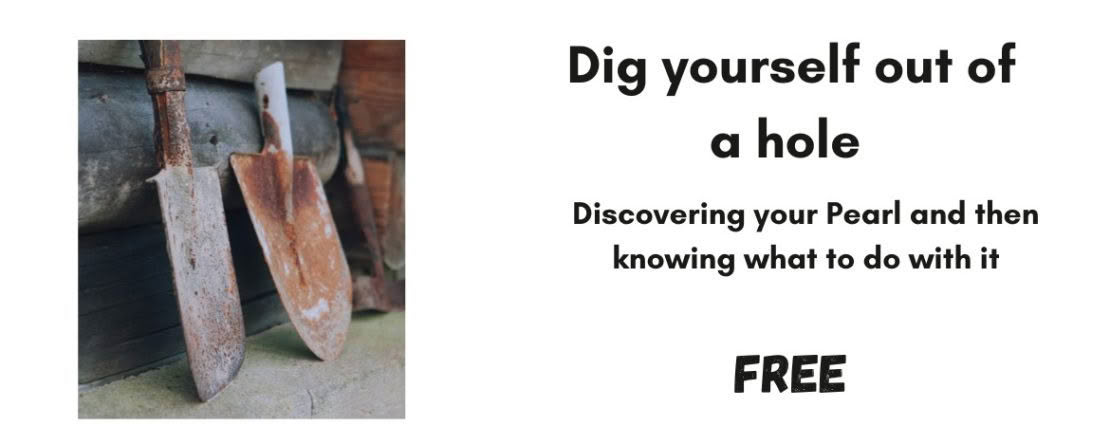 Dig yourself out of a hole FREE COURSE
