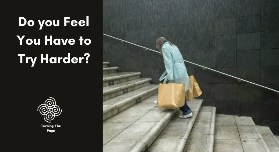 Do you Feel You Have to Try Harder