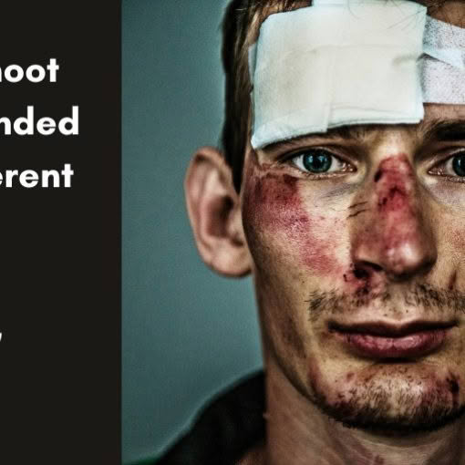 Don't shoot. I'm wounded. I'm different